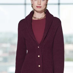 CHAQUETA ENTALLADA MERLOT BABETTE