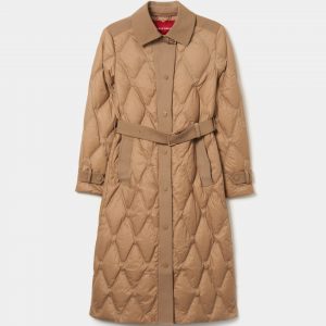 Chaqueta acolchada larga de plumas LION OF PORCHES