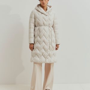 Chaqueta larga acolchada LION OF PORCHES