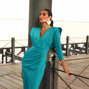 Vestido cruzado MELGAR MAGNOLIA KOBUS