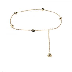 Cinturón de cadena con detalle floral CAROLINE BISS