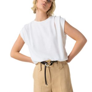 Top con efecto de hombro CAROLINE BISS