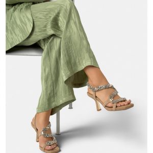 Sandalia tacón con serpiente ALMA EN PENA