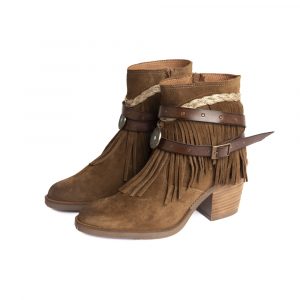 Botin campero flecos NEMONIC