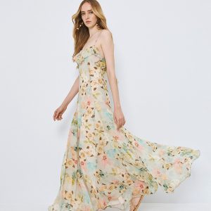 Vestido gasa floral ACCESS FASHION