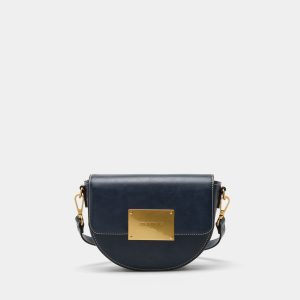 Bolso de hombro en forma de media luna LION OF PORCHES