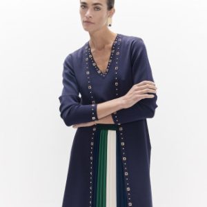 Cardigan largo tachas LOLA CASADEMUNT