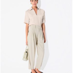 Pantalón balón crudo doble pinza LOLA CASADEMUNT