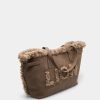 Bolso grande tipo tote con forro de piel LION OF PORCHES - Thumbnail Image 2