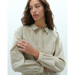 Camisa estampada cuadros ANDAM