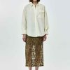 Falda midi LENTEJUELAS CKS - Thumbnail Image 1