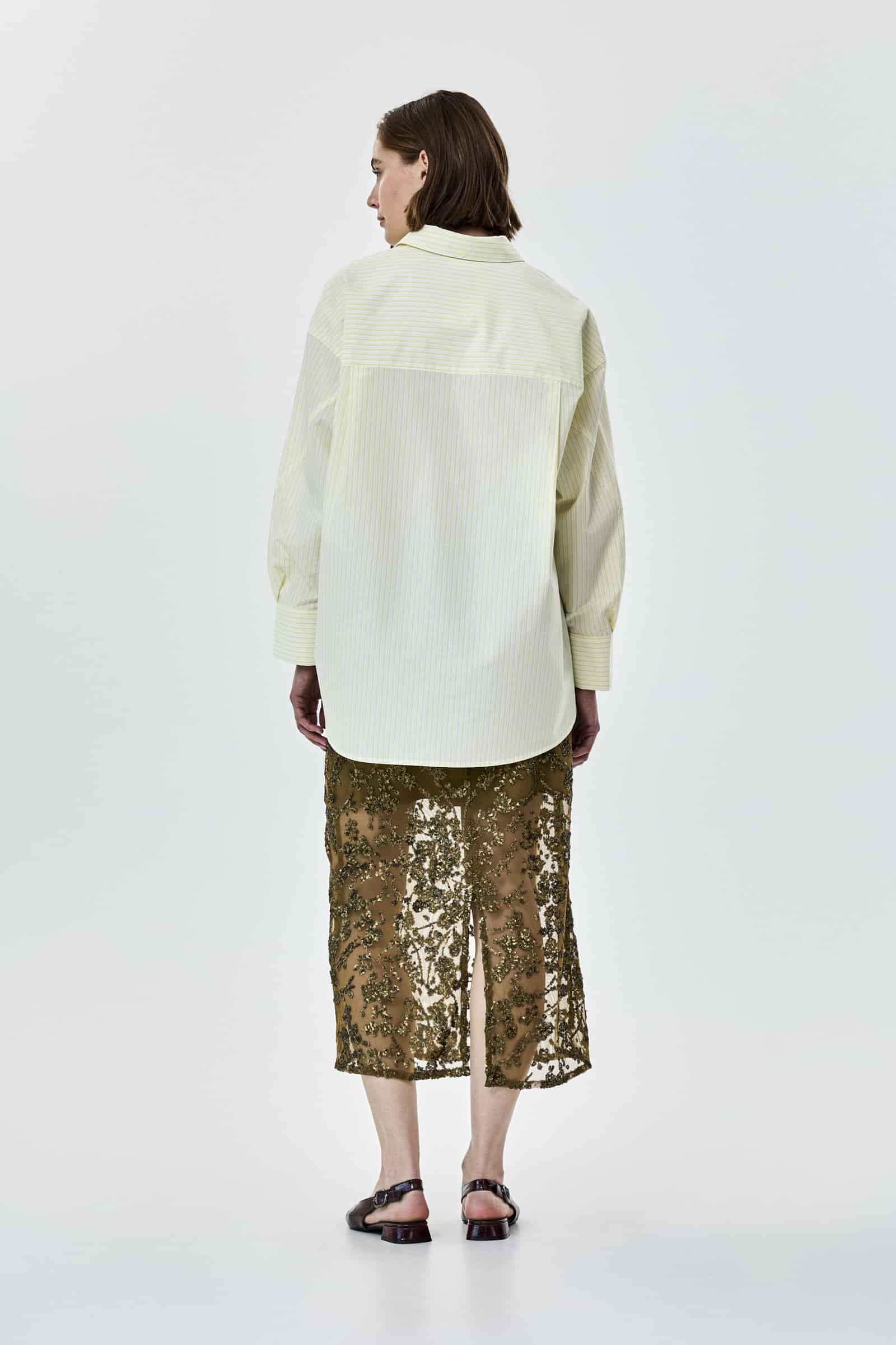 Falda midi LENTEJUELAS CKS - Imagen 2