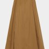 Falda midi popelin SKALLIENO CKS - Thumbnail Image 3