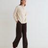 PANTALÓN ANCHO DE PUNTO YERSE - Thumbnail Image 2
