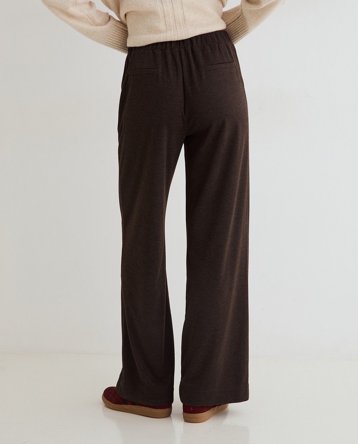 PANTALÓN ANCHO DE PUNTO YERSE - Imagen 6
