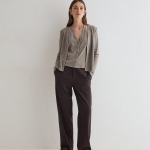 PANTALONES RECTOS RAYA DIPLOMÁTICA YERSE
