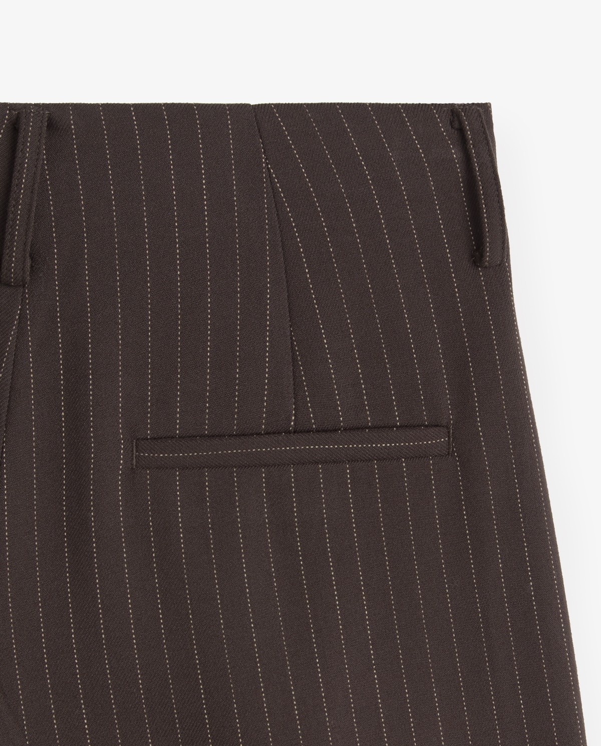 PANTALONES RECTOS RAYA DIPLOMÁTICA YERSE - Imagen 8