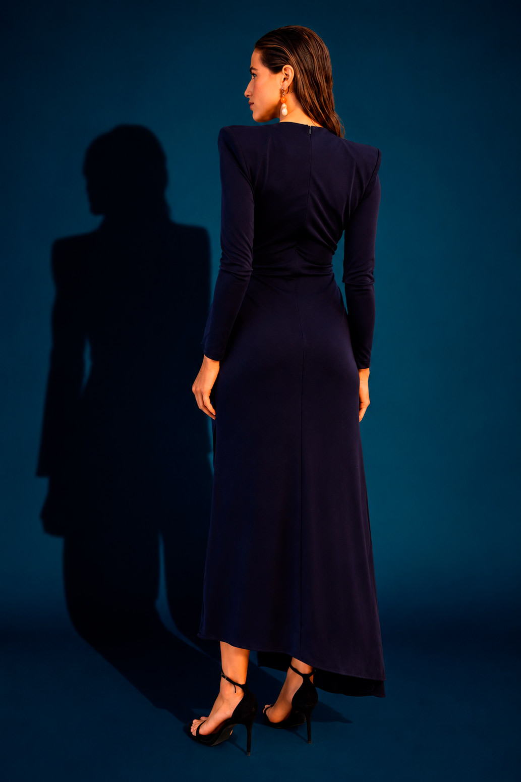 Vestido en punto CAMIN COLOUR NUDE - Imagen 3