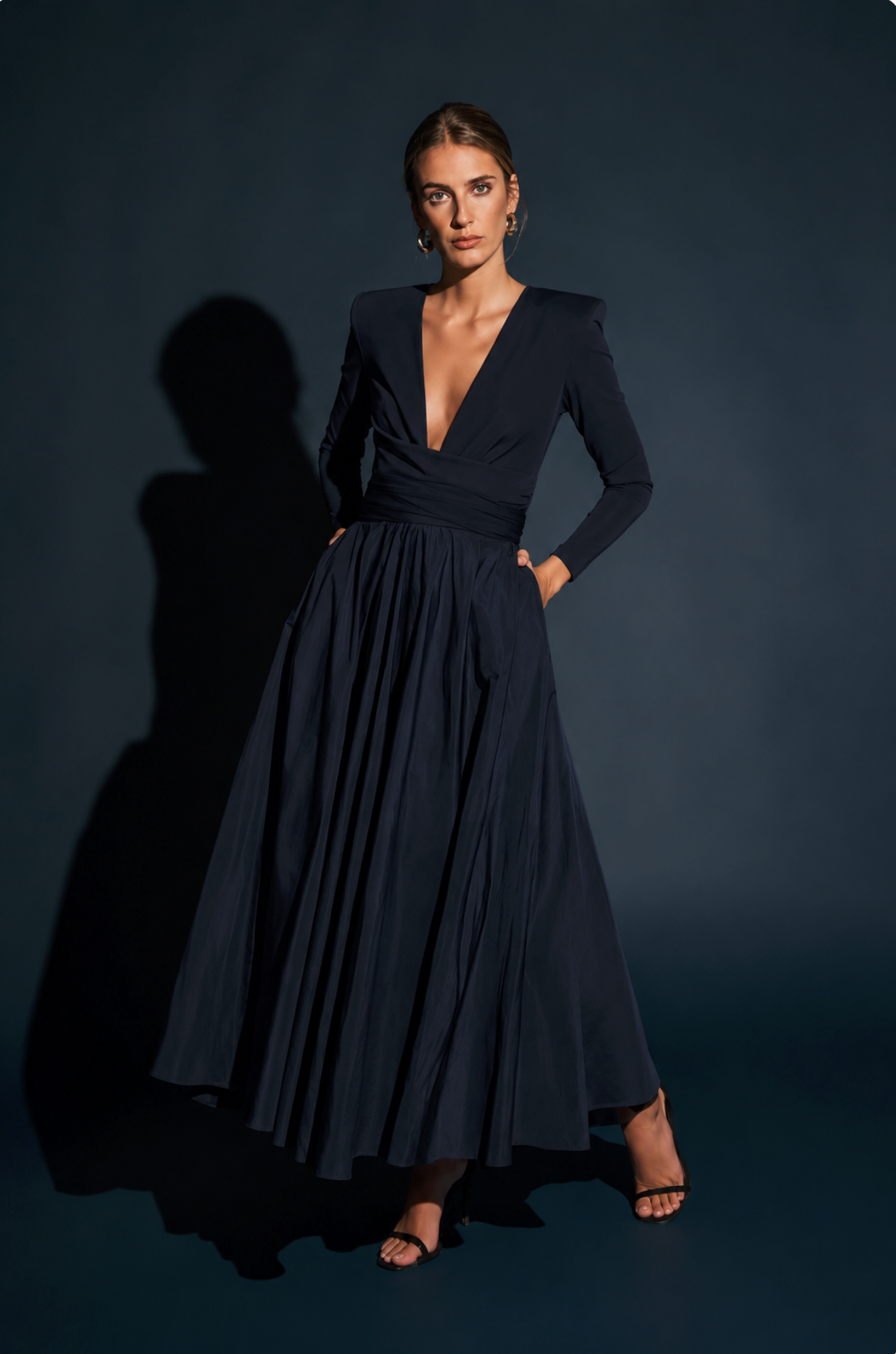 Vestido en punto CAMIN COLOUR NUDE - Imagen 2