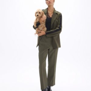 Pantalón tobillero con pieza lateral LOLA CASADEMUNT