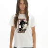 Camiseta blanca estampada LOLA CASADEMUNT - Thumbnail Image 1