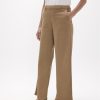 Pantalón largo recto de sarga LOLA CASADEMUNT - Thumbnail Image 3